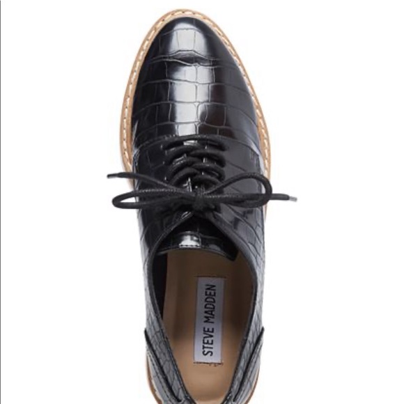 STEVE MADDEN Wrenley platform Oxford shoes. ⚜️⚜️⚜️ - Picture 6 of 14